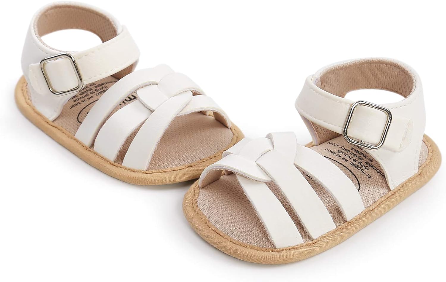 | HsdsBebe Infant Baby Boys Girls Adjustable Strap Sandals Toddler Anti-slip Rubber Sole Meash Breathable Outdoor Beach Slippers | Sandals