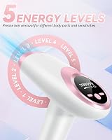 Evolpor IPL Hair Removal Device 999,999 Flashes, 5 Levels, Painless view 3