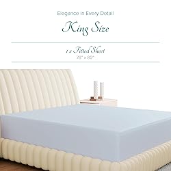 Carressa Linen 100% Egyptian Cotton King Fitted