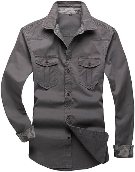 Amazon ティーエヌケーカンパニー Tnk Co メンズ 4色選択 ミリタリーシャツ 長袖 シャツ 11 シャツ 通販