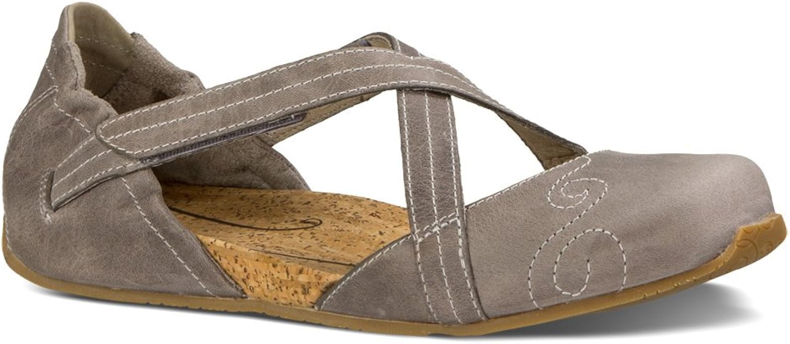 ahnu women's karma latitude leather ballet flat