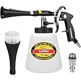 MYPIN Car Cleaning Gun Kit, 6-9.2Bar, High Pressure Air Blow Gun with 2 Set Nozzle, Interior Car Cleaning for Vehicle Upholst