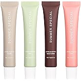 Lip Butter Balm Kit – Hydrating & Nourishing Tinted Lip Balm with Shea Butter & Avocado Oil – Lightweight, Non-Sticky, Glossy Lip Care for Soft & Smooth Lips
