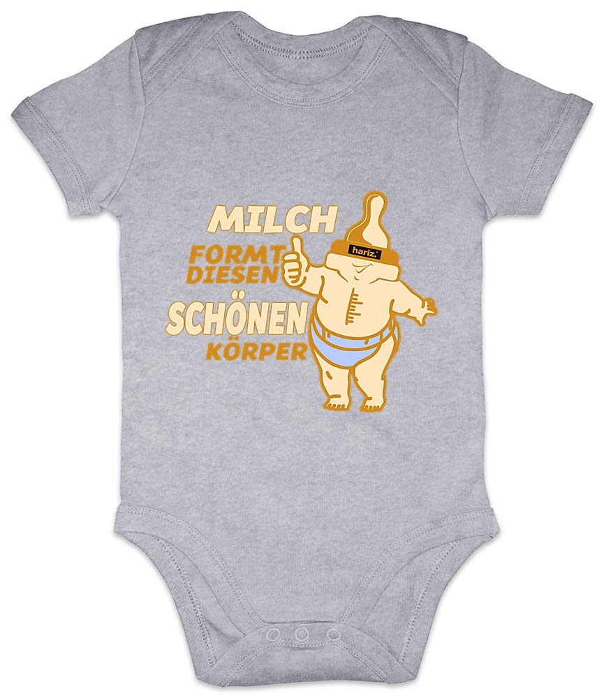 HARIZ Baby Body Kurzarm Milch Formte diesen Körper Baby Sprüchen