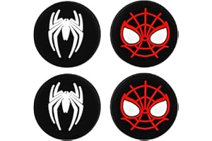 Csvrzuwo Anti-Slip Thumb Grips Caps for PS5 Portal Controller Silicone Thumbstick Cover Replacements Accessories