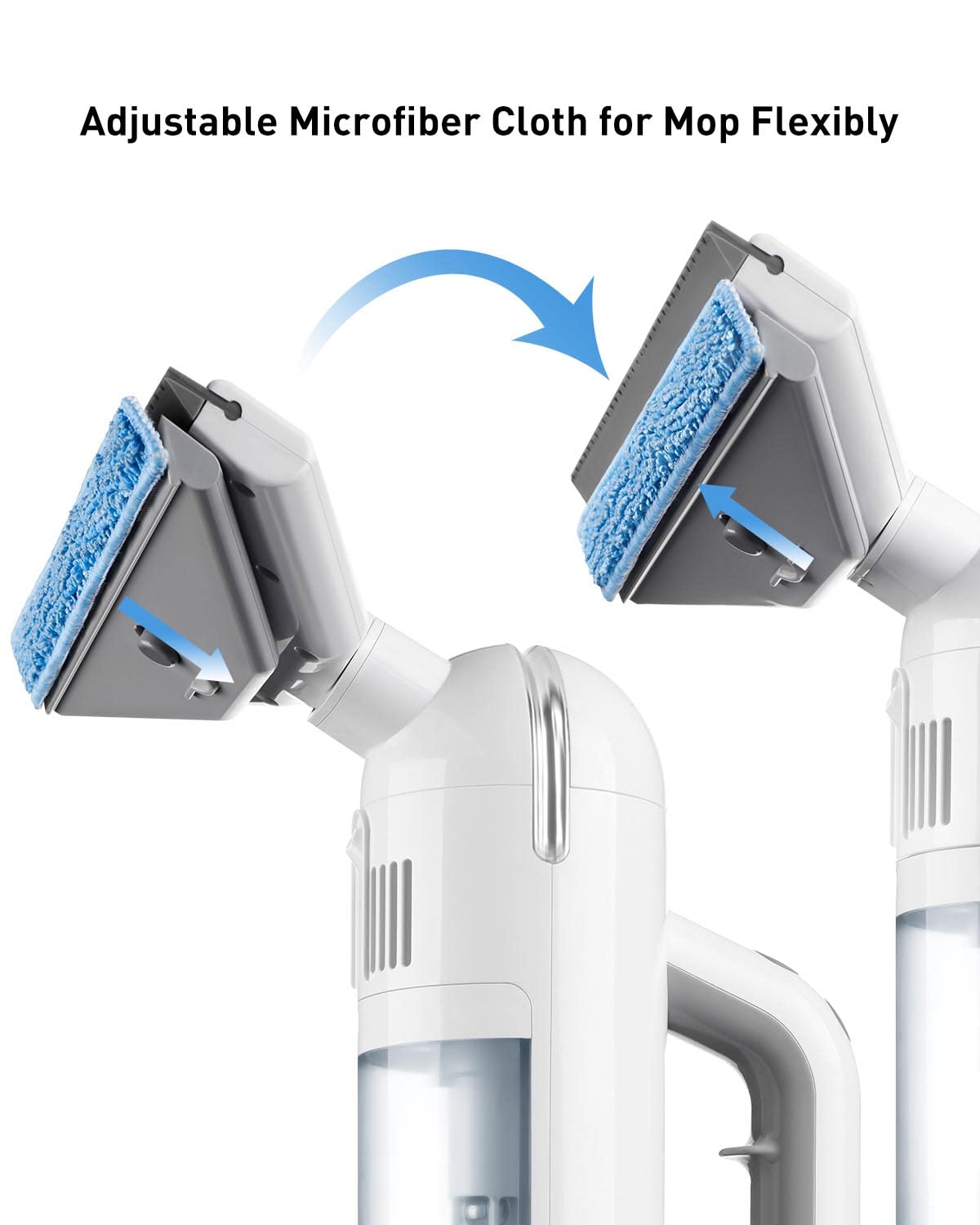 Window Vacuum Squeegee, Cordless Window Vacuum 3 in 1 Window Vac Window