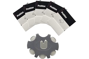 SOROYA 30-Pcs 2-mm Oticon Prowax Disposable Wax Guard Filters Ear Wax Filters Cleaning Tool Accessories Hearing Aid Wax Guard Filters for Oticon, Widex, Unitron and Resound Hear Clear Hearing aid Filters