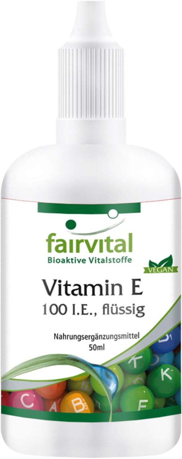 Vitamin E 100 IU Oil Liquid Bulk Pack containing Over 1200 Drops