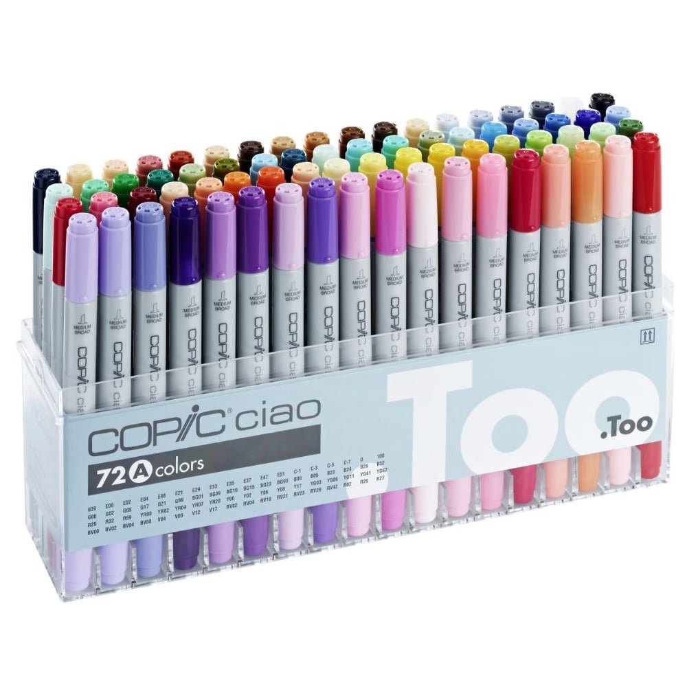 Copic Ciao Marker 72 Piece Set A