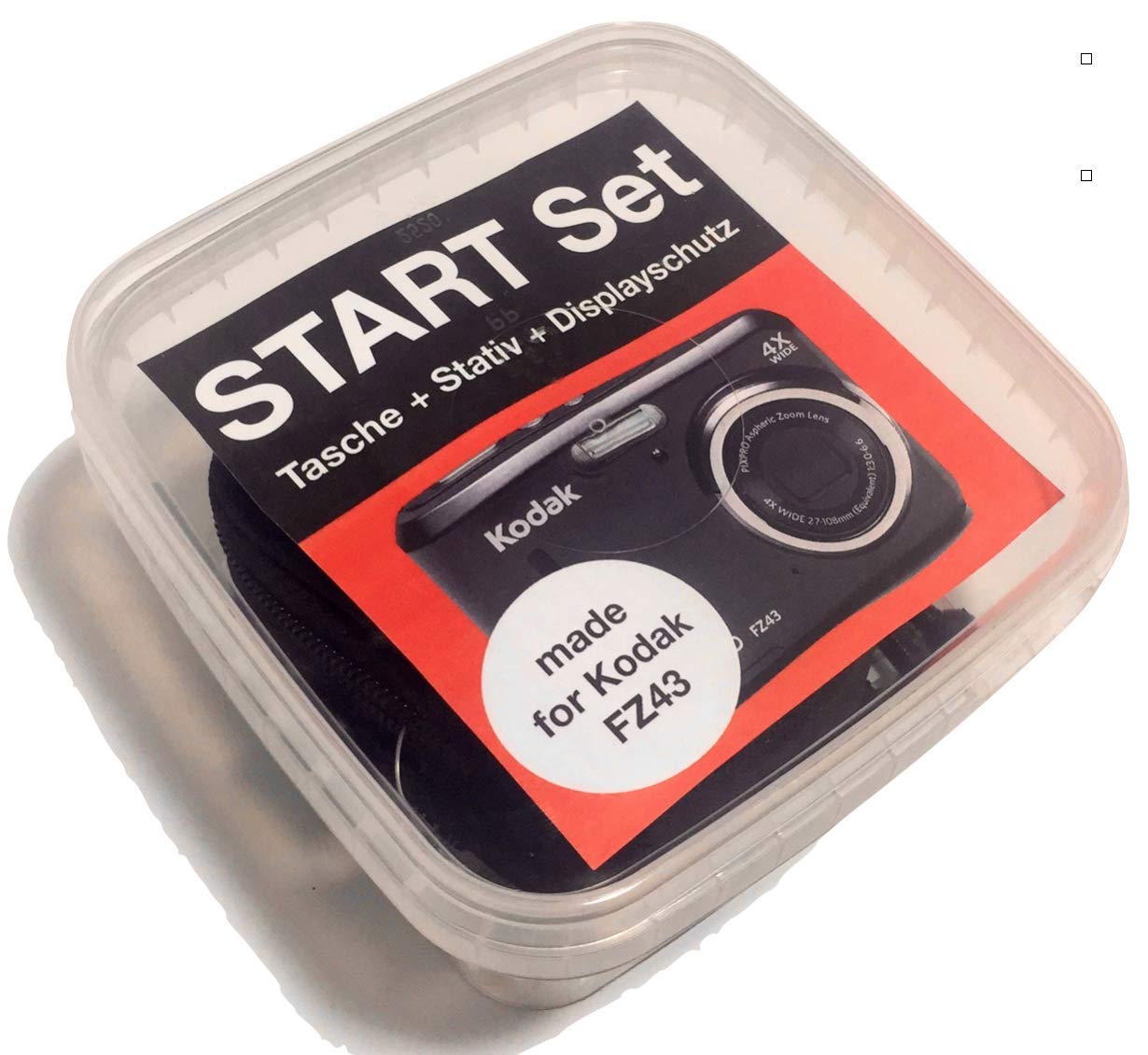 Start Set Kodak FZ43 Case + Mini Tripod + Screen Protector