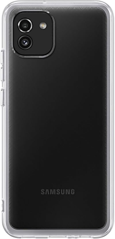 Samsung A03 Soft Clear Cover Transparent Official Phone Case