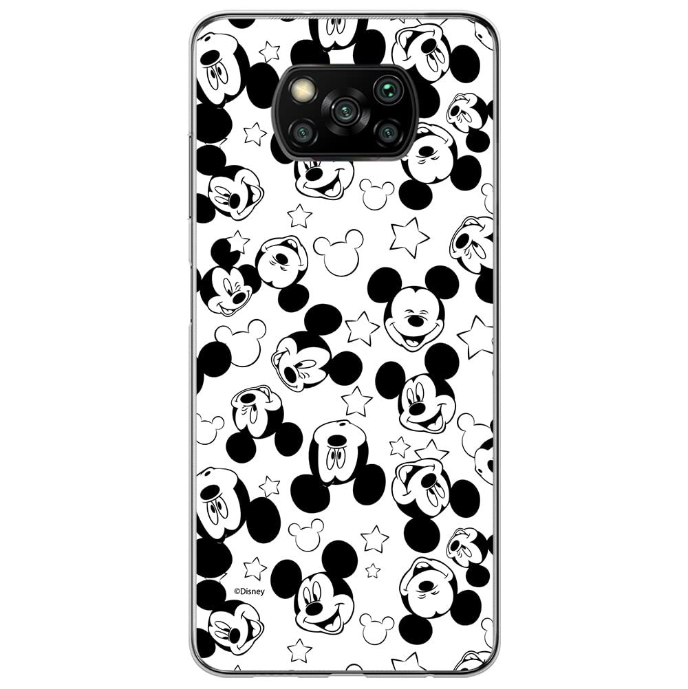 ERT GROUP mobile phone case for Xiaomi POCOPHONE X3 original and officially Licensed Disney pattern Mickey 007 optimally adapted to the shape of the mobile phone, case made of TPU