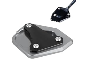 CHIFUN Kickstand Extender Enlarger Pad Side Stand Extension Plate Replacement for Honda Rebel 1100 CMX1100 2021-2024 Side Parking Stand Foot Pad(Titanium)