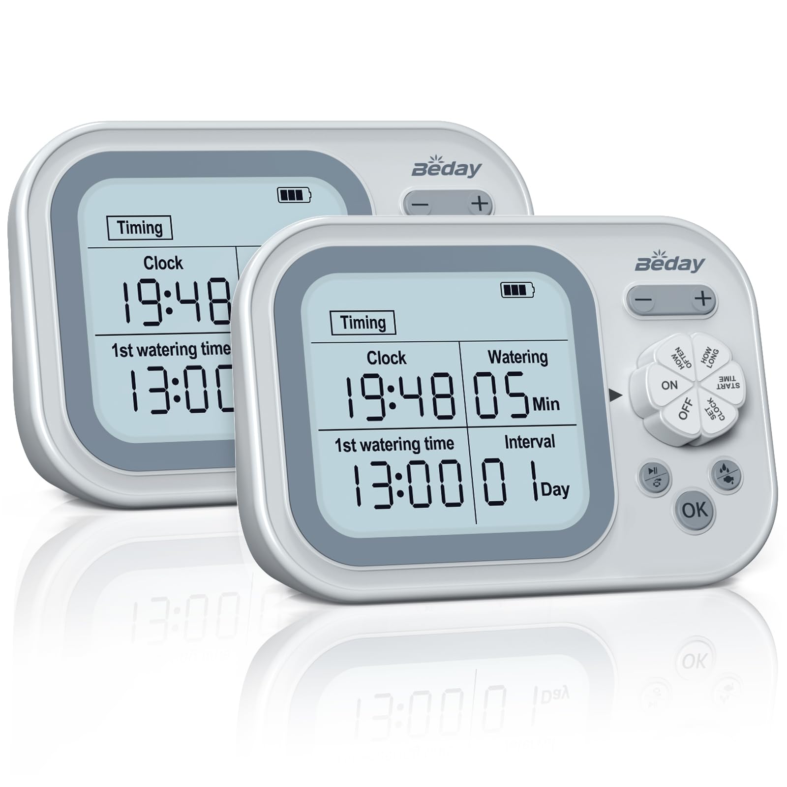 Photo 1 of Automatic Plant Waterer Self Watering System Indoor for 15 Potted Plants Pack of 2, Auto Drip Irrigation Kit Programmable Water Timer w Smart Humidity Detection