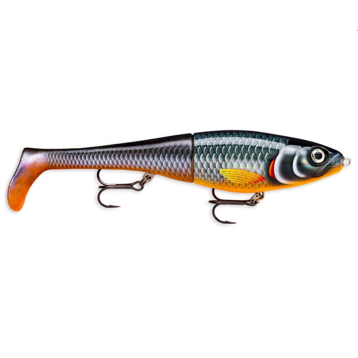 Rapala X-Rap Peto Lure with Two No. 2/0 Hooks, 0.5-1 m Swimming Depth, 20 cm Size, Halloween