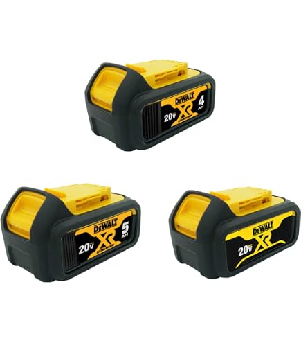 2-Pack 20V 6000mAh DCB206-2 Replacement Battery – Compatible With Dewalt 20V MAX XR Tools & DCB118/DCB115 Chargers
