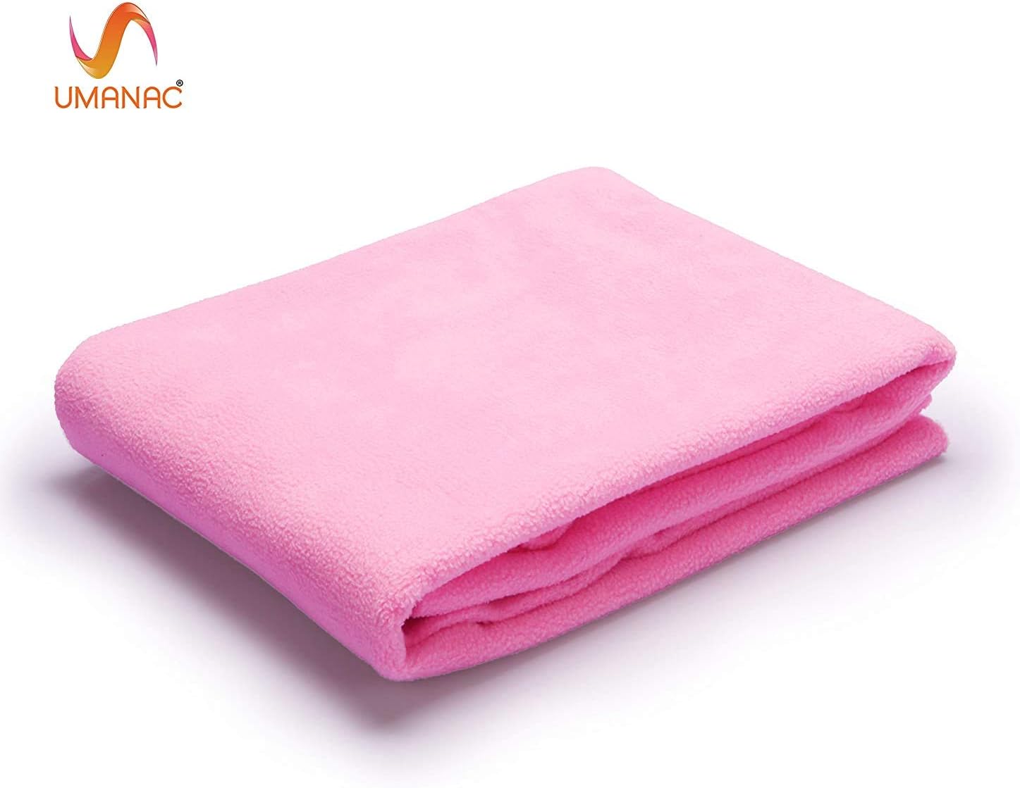 Umanac Baby Waterproof Crib Sheet, Bed Pad, Bed Wetting Underpads, Washable, Reusable Baby Bed Mattress Protector for Toddler, Children and Adults Pink, Large (140cm x 100cm) : Baby