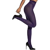 HONENNA Semi Opaque Silky Women Pantyhose Tights, 20+ Colors Invisibly Toe Reinforced 60 Den Size A-E