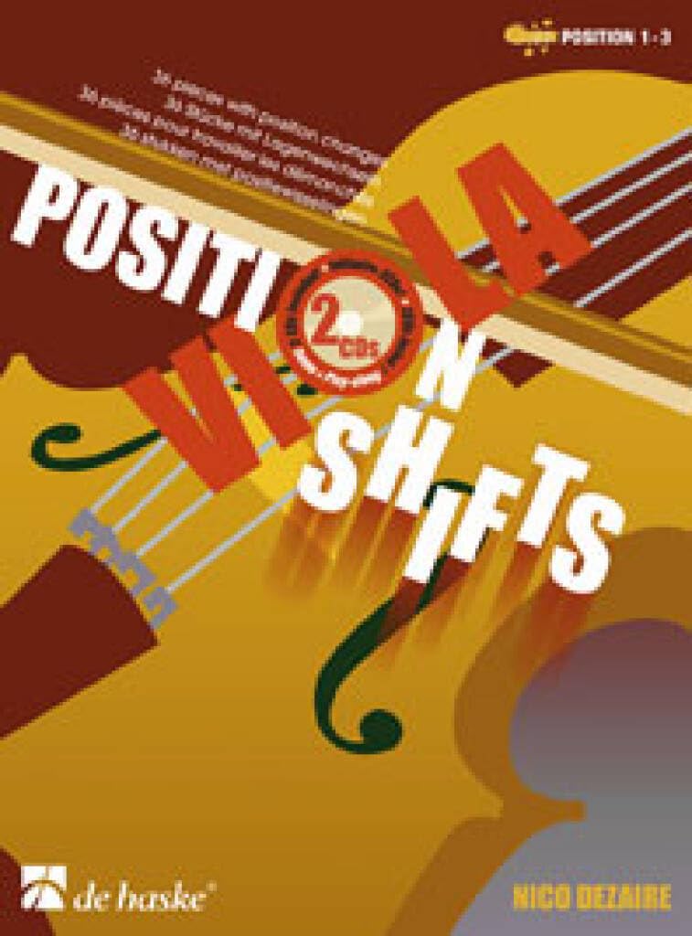 Viola Position Shifts: 36 Pieces with Position Changes