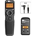 Pixel TW-283 N3 Wireless Shutter Remote Control Tiner Remote Shutter Release for Canon Eos 5D Mark IV 5D 6D 7D Mark 1DX MARKII R5 R6 50D 40D 30D 20D 10D D60 D30 D2000 EOS-1V EOS-3
