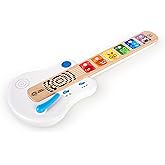 Baby Einstein Strum Along Songs Magic Touch Wooden Toy Guitar with Whammy Bar, Montessori Musical Learning Toy with Lights, 1