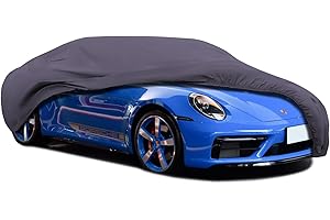 JURMON Heavy Duty Outdoor Car Cover Windproof All Weather Waterproof Sun Rain UV Dust Snow Protection Outdoor,See Vehicle Size-Chart for Accurate Fit. (C3 - See Vehicle Size Chart)