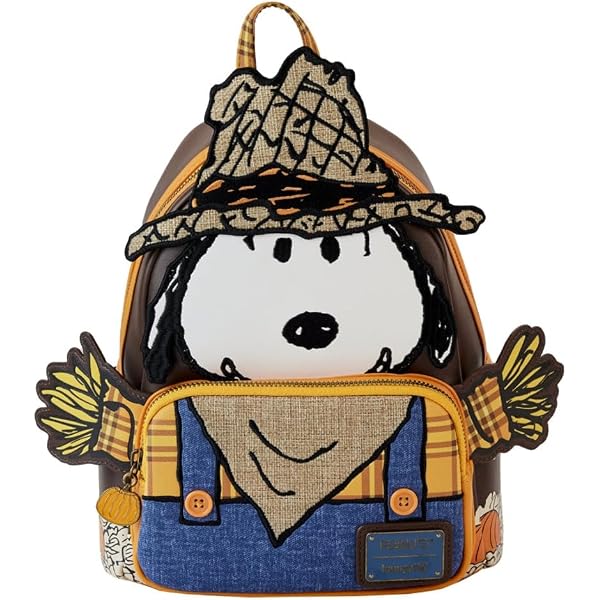 Amazon.com | Loungefly Peanuts Snoopy Mummy Glow Mini  display picture 2