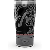 Tervis Traveler Star Wars The Dark Side Triple Walled Insulated Tumbler Travel Cup Keeps Drinks Cold & Hot, 20oz, Stainless Steel