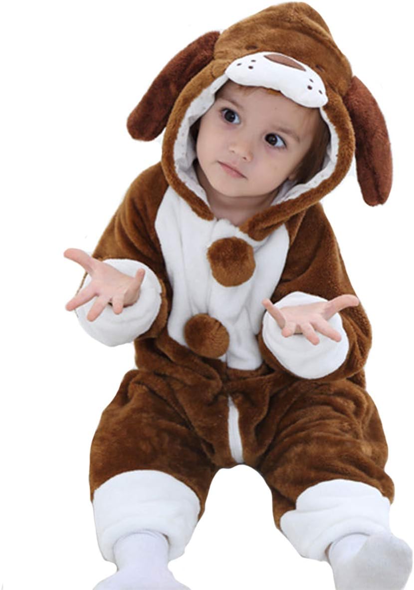 Doladola Baby Boy's Girl's Rompers Animal Hooded Onesie