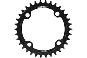 32/34/36/38T BCD 104 Mountain Bike Steel Single Crank Chain Ring - Lightweight 7075 Aluminum Alloy for Enhanced Performance &