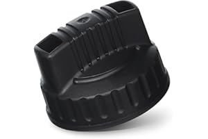 HASANBAR 73185 Replacement Part New Drain Cap Wet/Dry Vacs Shop Vacuums, 47922 Shop Vac Drain Plug for Workshop, Replacement Part New Drain Cap, Black