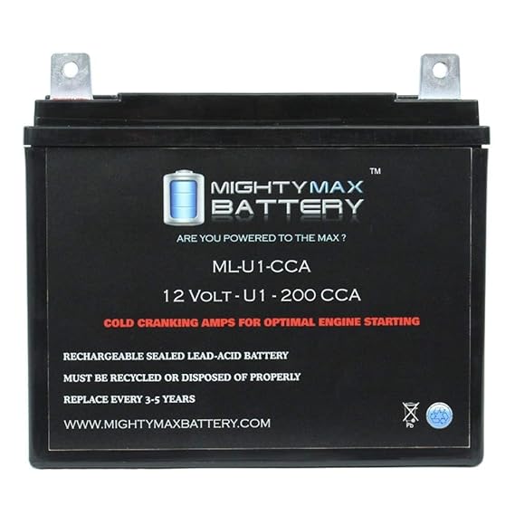 Mighty Max Battery MLU1 12V 200CCA Battery for Exmark