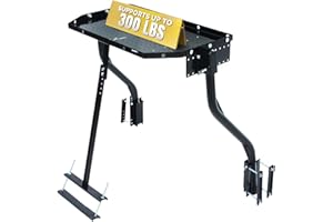 Stromberg Carlson CC-255 Trailer Tray – A-Frame Mounted Tray, RV Generator Mount, Trailer Cargo Carrier, Travel Storage Solutions, Front Mount Cargo Carrier & Rack – Black