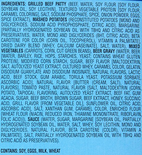 Hungry-Man Dinners, Grilled Beef Patty, 15 Ounce (Frozen) - Thumbnail 4