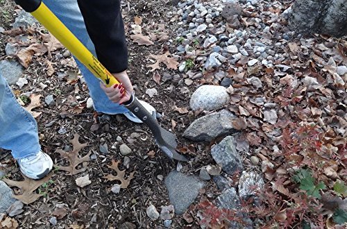 Spear Head Spade - Reinforced Fiberglass Gardening Shovel with Cushioned "D" Grip - Award Winning Shovel - Model SHFD3 PINK