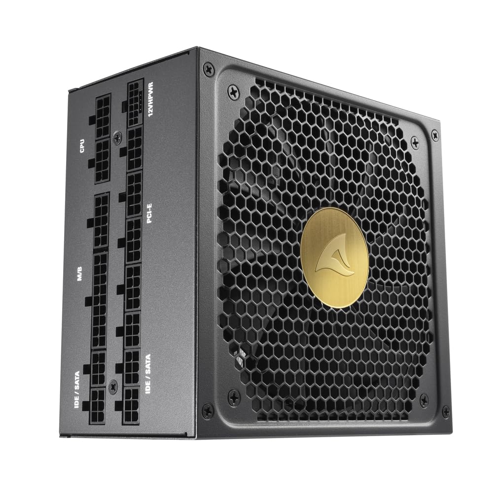Sharkoon Rebel P30 Gold, 1300 Watt, ATX 3.0, vollmodular