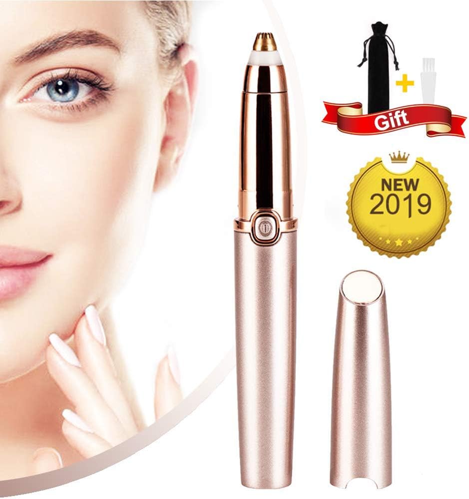 gold eyebrow trimmer