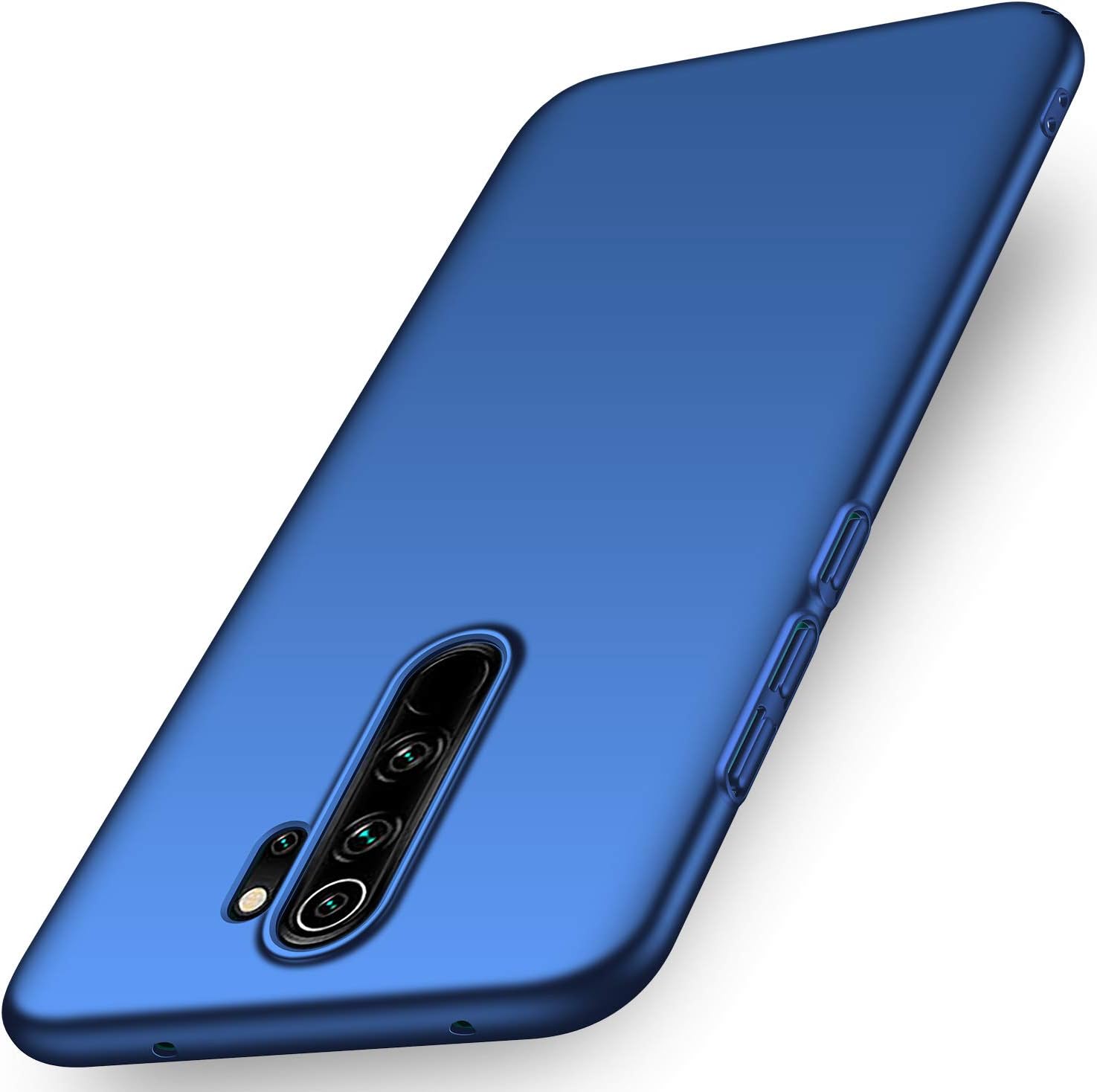 SHIWELY Ultra Thin Xiaomi Redmi Note 8 Pro Case,Hard Polycarbonate PC Slim Fit Silky Smooth Phone Cover Case with Matte Finish for Xiaomi Redmi Note 8 Pro Case (Blue)