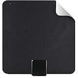 RCA Thin Indoor HDTV Antenna - Thin Film Reversible Antenna with HDTV Multi Directional VHF & UHF Reception. 35 Mile Range. S