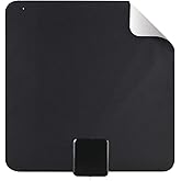 RCA Thin Indoor HDTV Antenna - Thin Film Reversible Antenna with HDTV Multi Directional VHF & UHF Reception. 35 Mile Range. S
