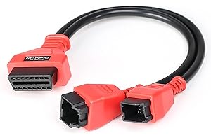 AUGOCOM 12+8 Adapter Cable for Chrysler FCA 12 8 Gateway Security Bypass Cable for Autel Maxisys Universal Connector for Dodge Ram Jeep