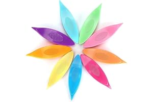 Zenarao 9Pcs Tatting Shuttle Set for Beginners, Lace Making and Bobbin Weaving Tools for Crochet,Jewelry Making and DIY Craft Projects (Multicolor)