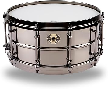 LUDWIG negro MAGIC - 14 x 6,5 - LW6514 caja Metal tambor: Amazon.es: Instrumentos musicales