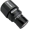Koolance QD3-MS13X16-BK QD3 Male Quick Disconnect No-Spill Coupling, Compression for 13mm x 16mm (1/2in x 5/8in) *Black*