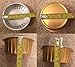 Cutequeen 130ml Golden Aluminum Foil Cups FOR Muffin Cupcake Baking Bake Utility Ramekin Cup (100pcs)