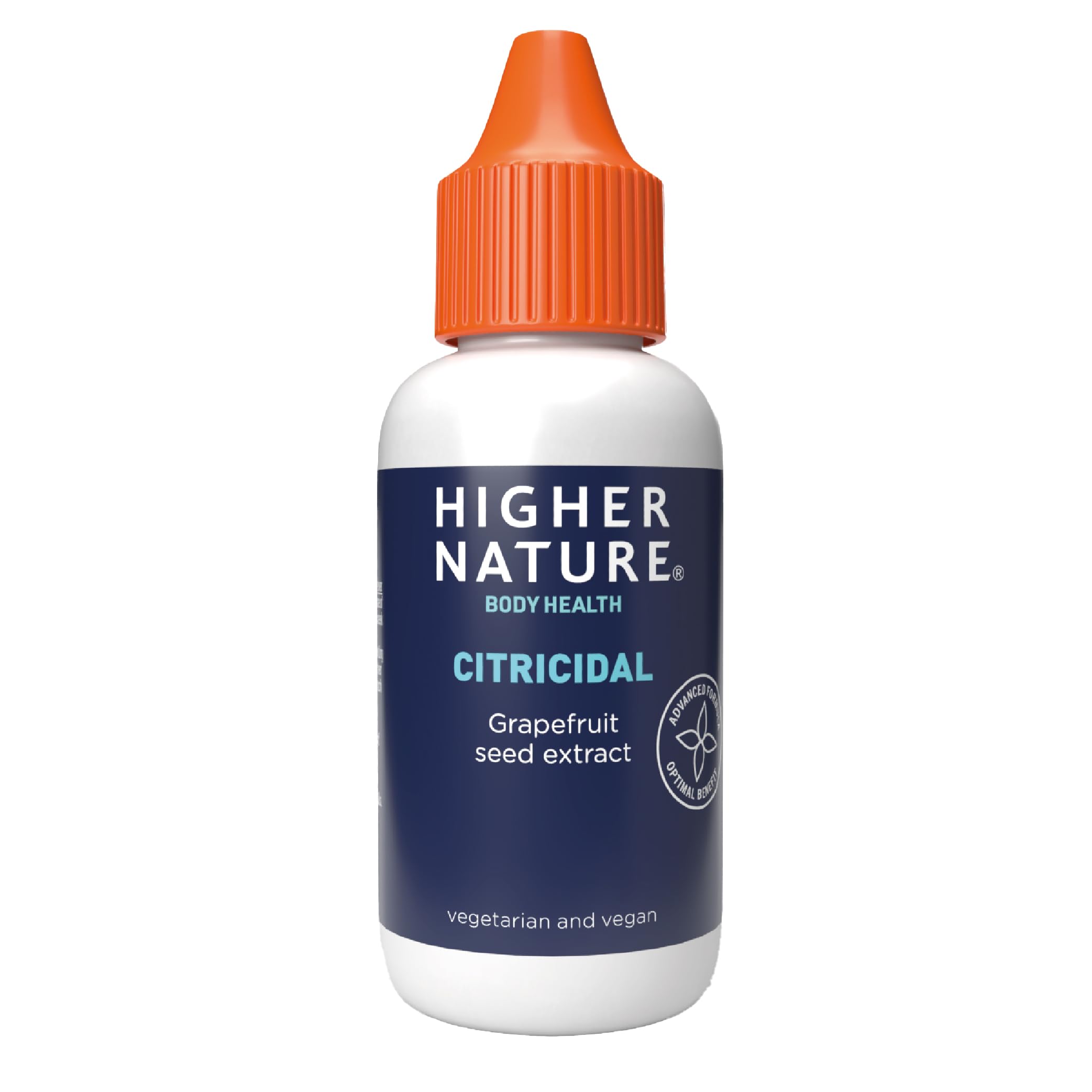 Higher Nature - Citricidal Grapefruit Seed Extract - Digestive Support - Made with Grapefruits - Gluten Free - Vegetarian & Vegan - 25ml