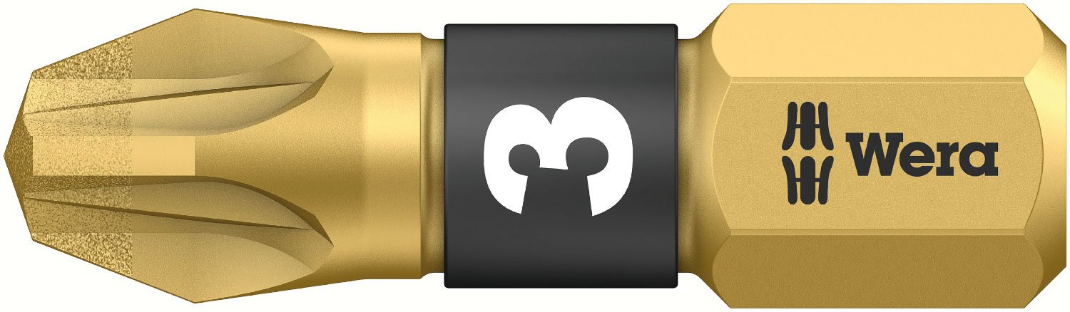 855/1 BDC BiTorsion Pozidriv Bit Diamond Coated PZ3 x 25mm (Card 1)