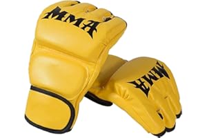 DYNWAVE Kids Boxing Gloves PU Leather Boys and Girls Punching Bag MMA Training