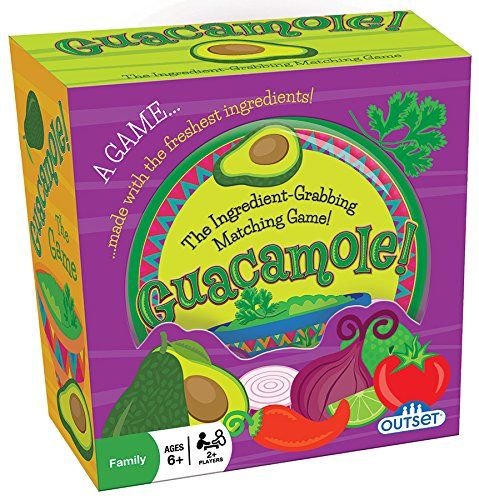 Guacamole Game - Cooperative and Critical Thinking Ingredient Matching Card Game - Ages 6+