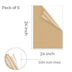 DYCacrlic 5-Pack 24x24 Plexiglass Sheets,PET Sheet